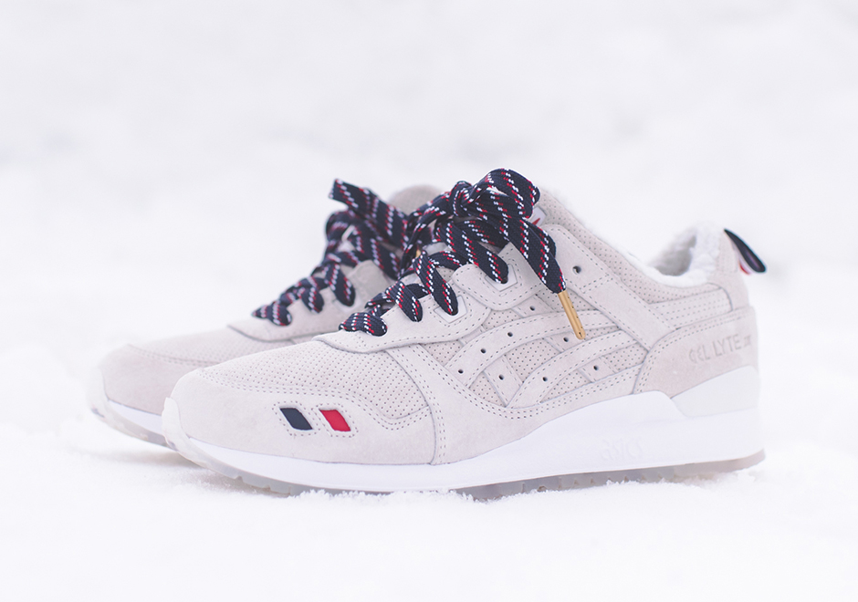 Kith Moncler Asics Gel Lyte 3 White Release Date 1