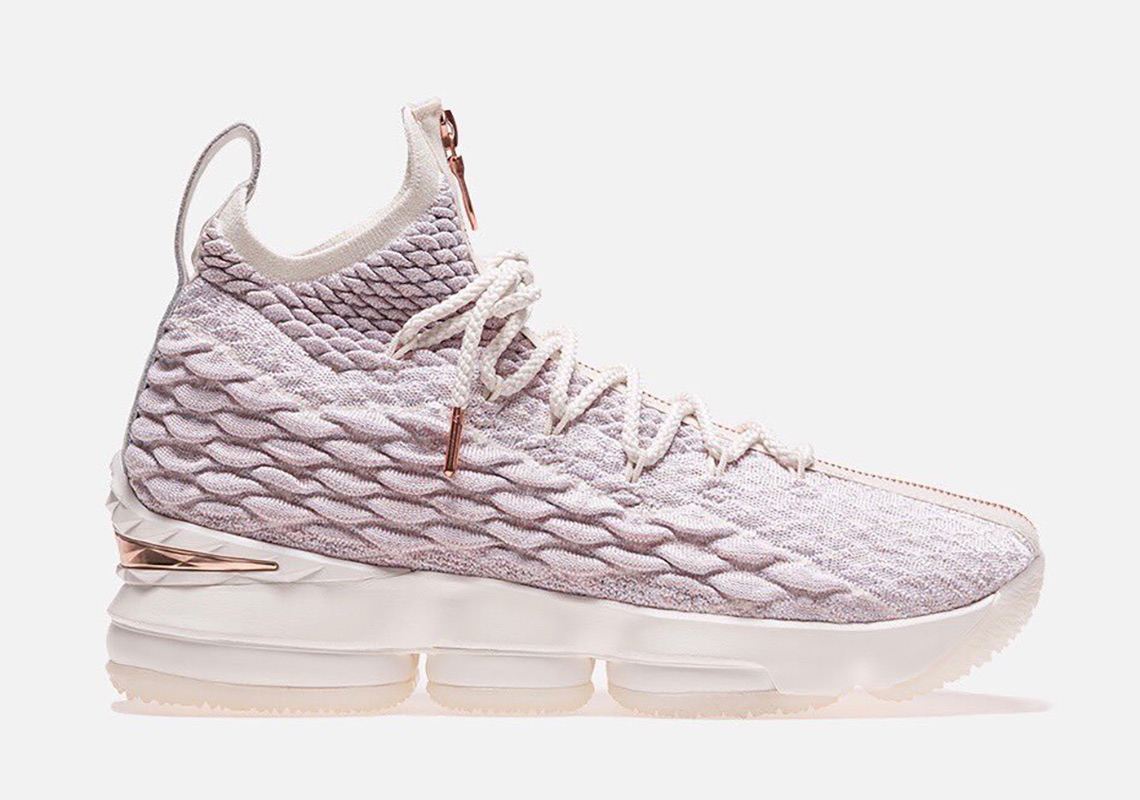 Kith Nike Lebron 15 Rose Gold 2