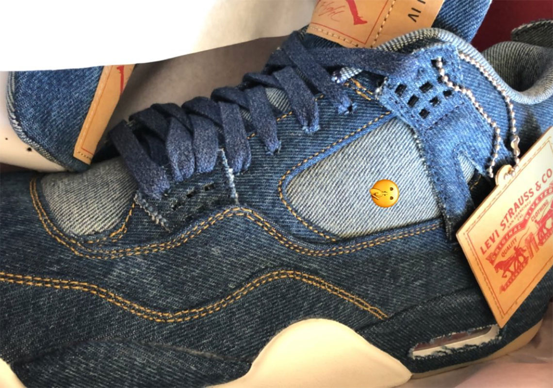 The Levi’s x Air Jordan 4 In Denim Will Be $225