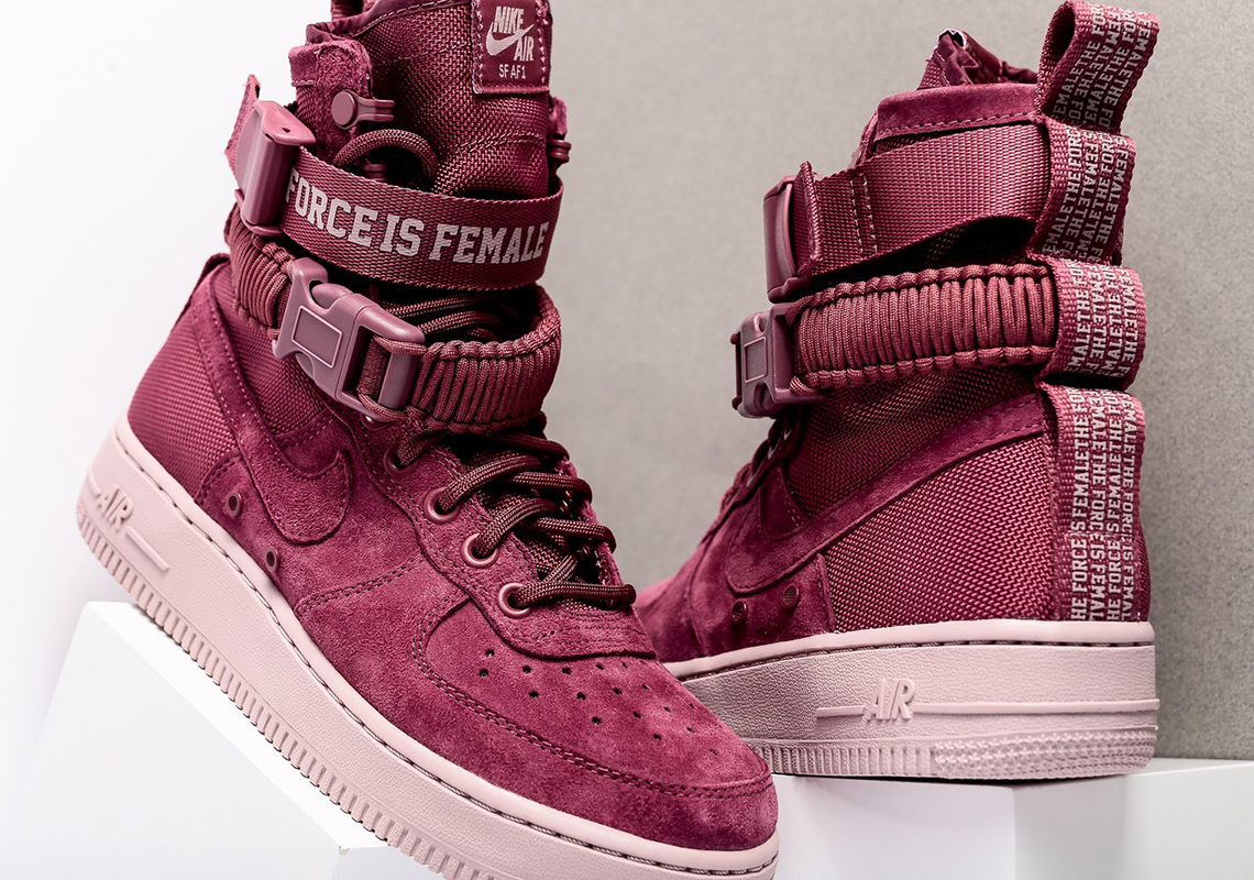 Nike Adds Premium Suede To The SF-AF1 Force Is Female