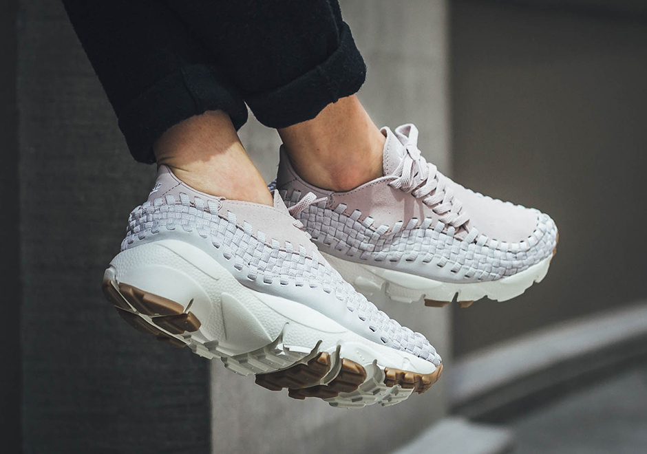 Nike's Quirky Air Footscape Woven Releases In A Soft Rose Pink