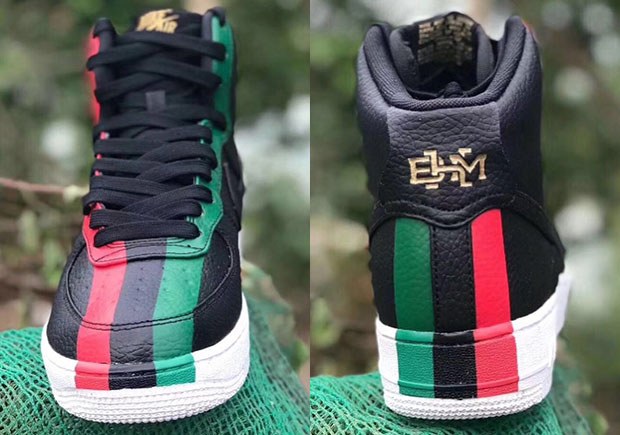 Upcoming Nike Air Force 1 High BHM Boldly Presents Pan-African Colors