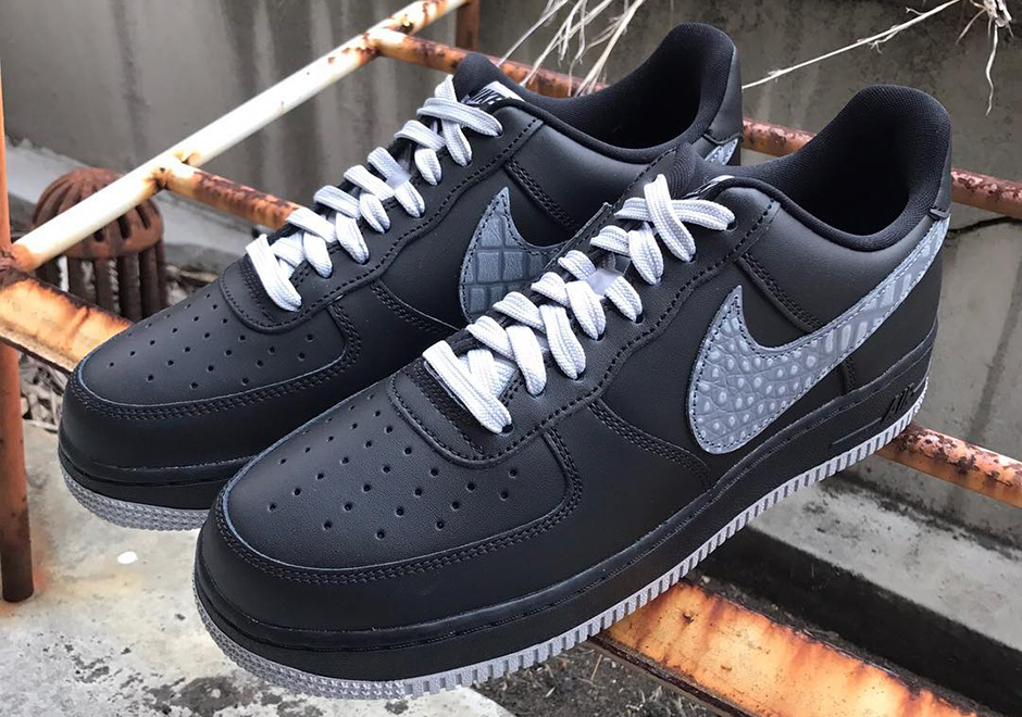 Nike's Croc Print Comes Back On The Air Force 1