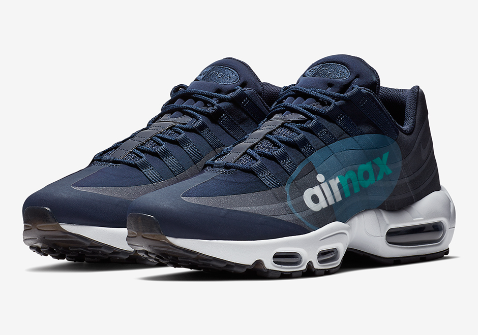 The Nike Air Max 95 NS Big Logo Channels The OG "Slate" Colorway