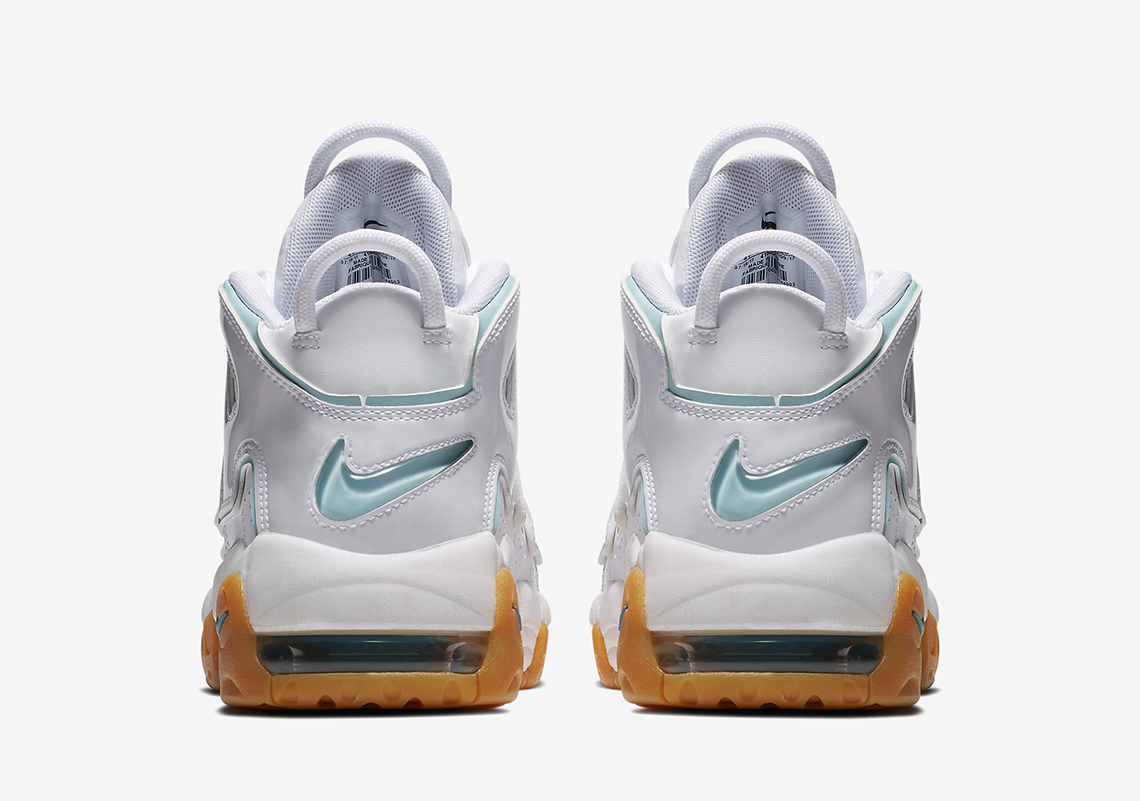 Nike Air More Uptempo Kids Aqua Borders 13