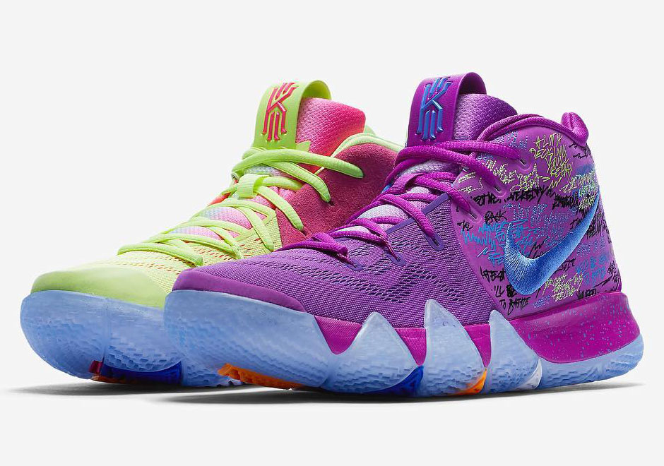 Nike Kyrie 4 Multi Color Aj1691 900 1