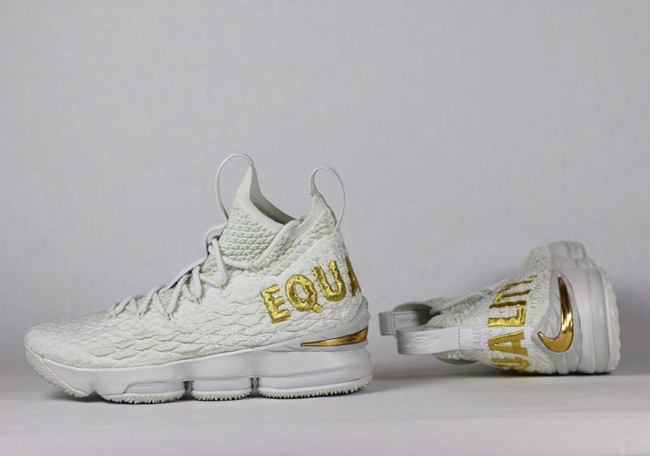 Nike Lebron 15 Equality White 2