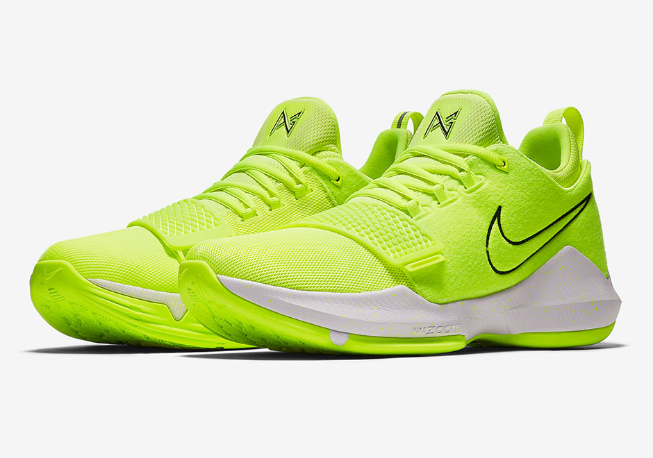 Paul George's Nike PG1 Lights Up With Neon Volt