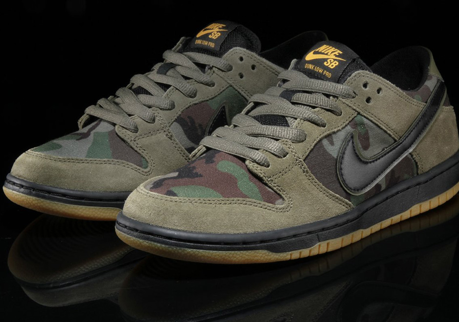 Nike Sb Zoom Dunk Low Camo 854866 209 2