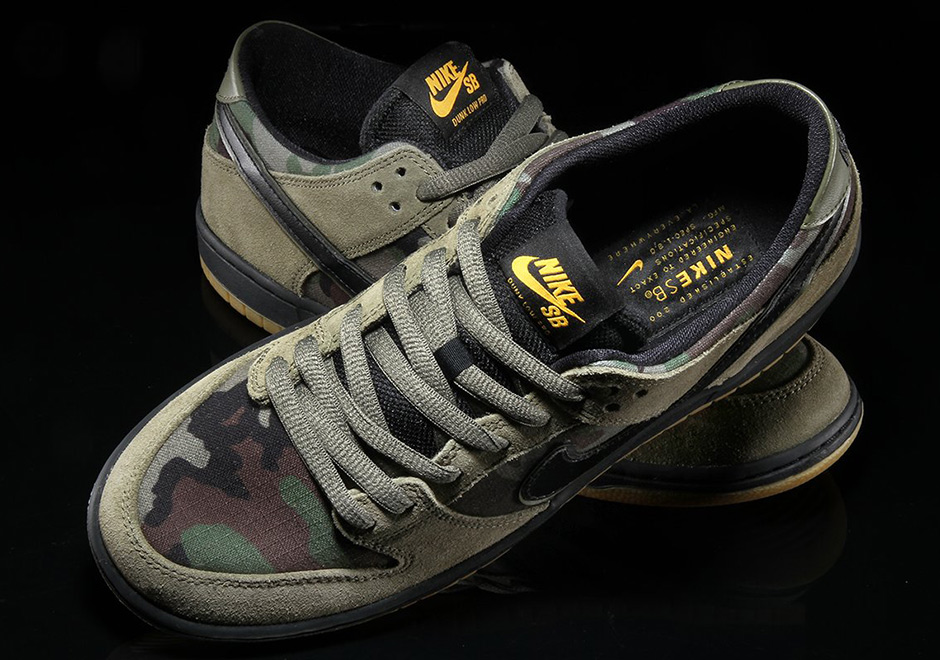 Nike Sb Zoom Dunk Low Camo 854866 209 6