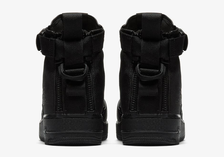 Nike Sf Af1 Mid Triple Black Coming Soon 6