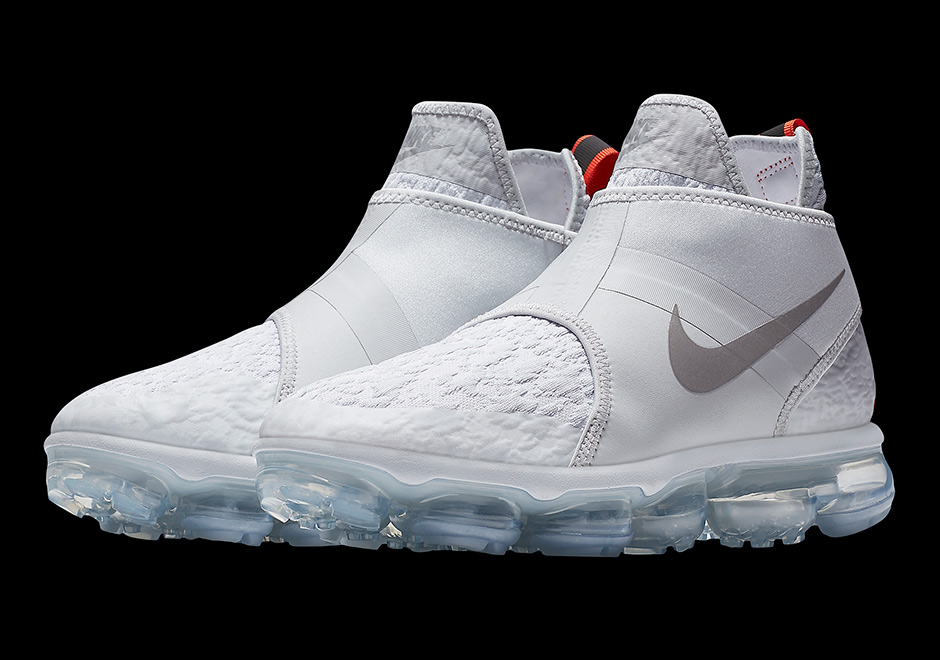 Nike Vapormax Chukka Slip White Grey Red Ao9326 001 1