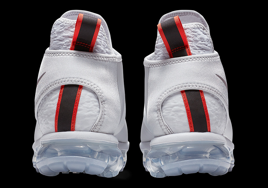 Nike Vapormax Chukka Slip White Grey Red Ao9326 001 6