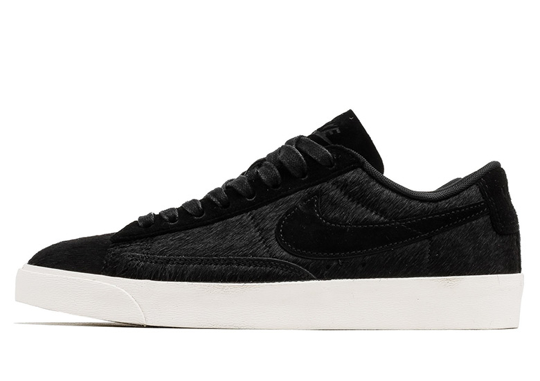 Nike Wmns Blazer Black Pony Hair Available Now 2