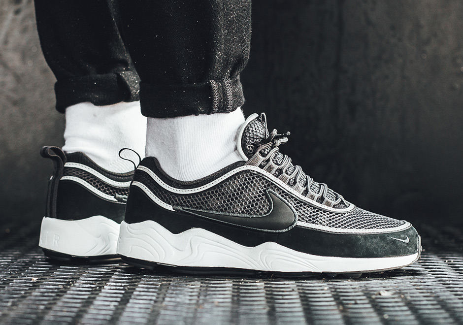 Nike Zoom Spiridon 16 Se Black Suede 2