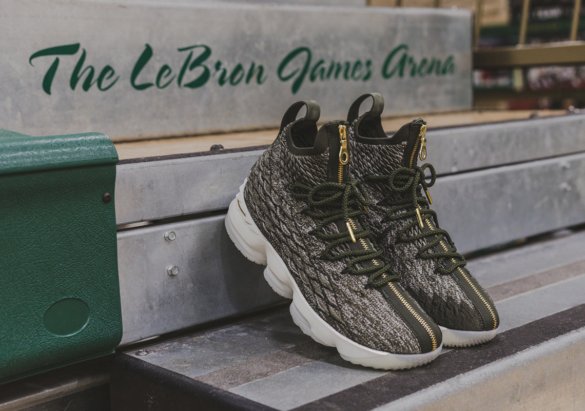 LeBron James’ Alma Mater Gets The KITH x Nike LeBron 15 Early