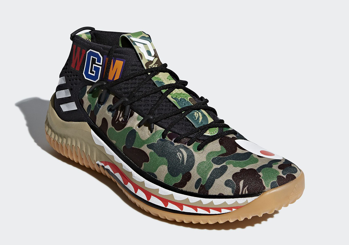 Adidas Bape Dame 4 Ap9974 Detailed Images 5