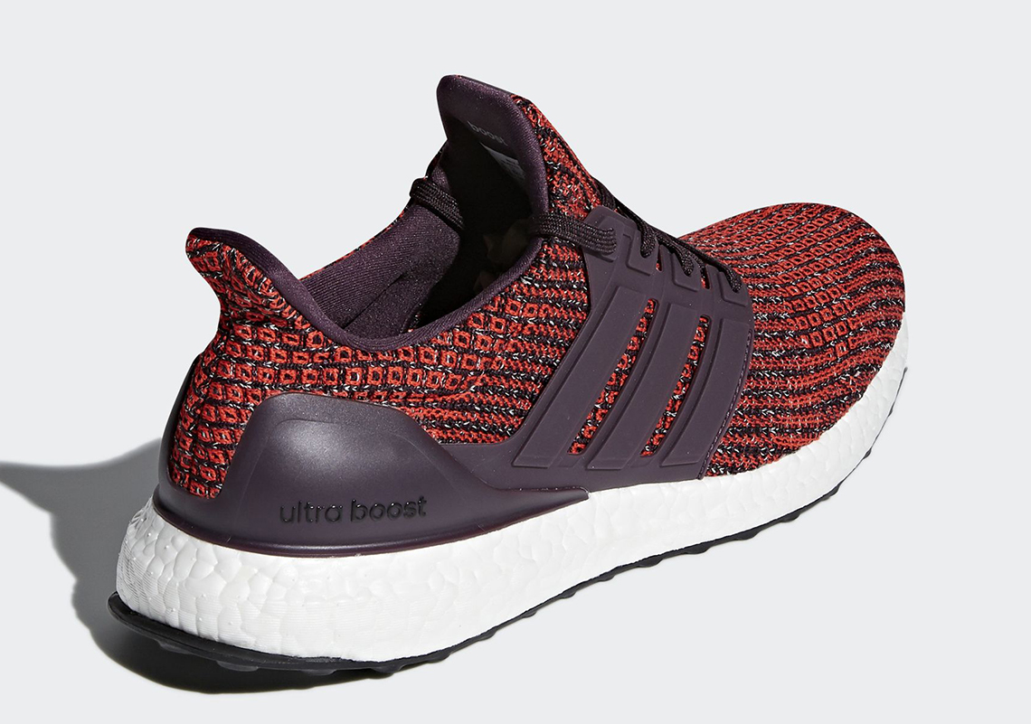 Adidas Ultra Boost 4 0 Burgundy Cp9248 4