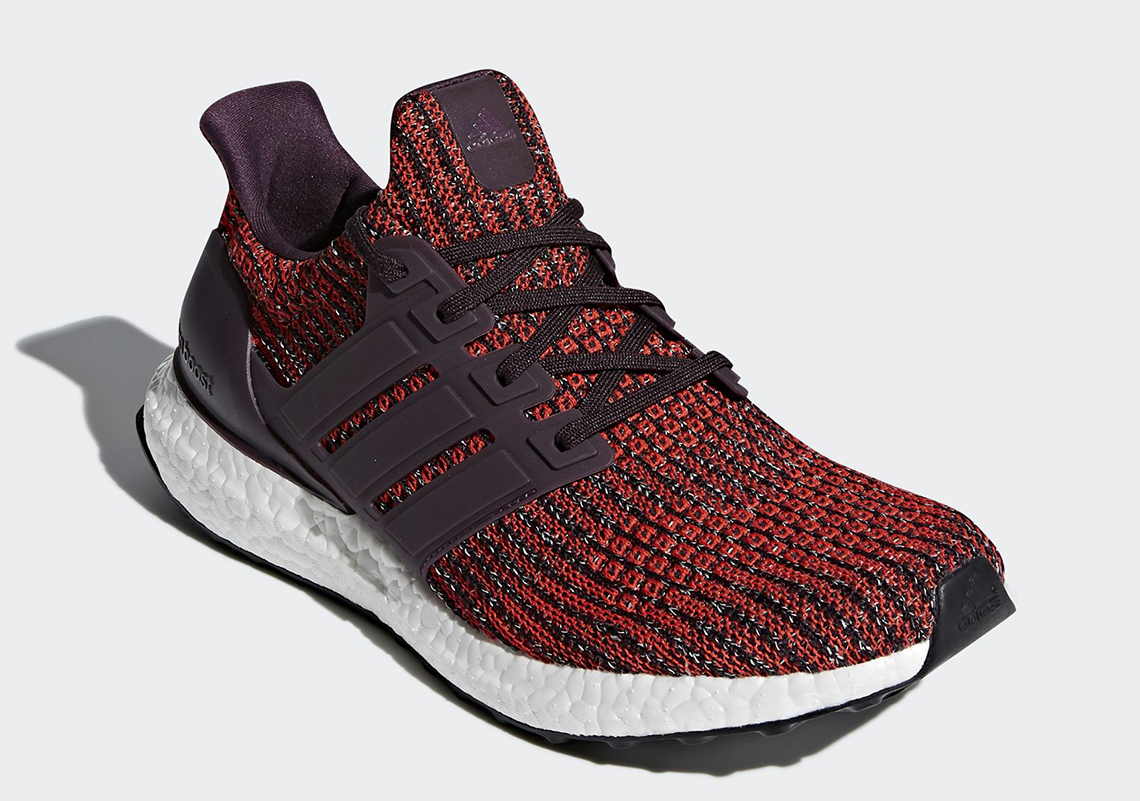 Adidas Ultra Boost 4 0 Burgundy Cp9248 6