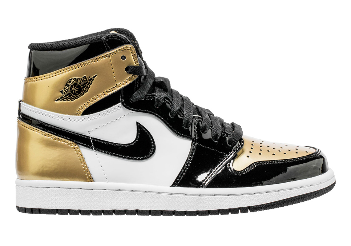 Air Jordan 1 Gold Toe 861428 007 12