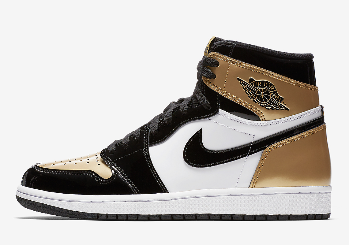 Air Jordan 1 Gold Toe Release Info 4