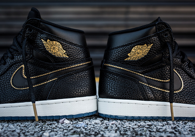 Air Jordan 1 Los Angeles Black Gold Release Info 3