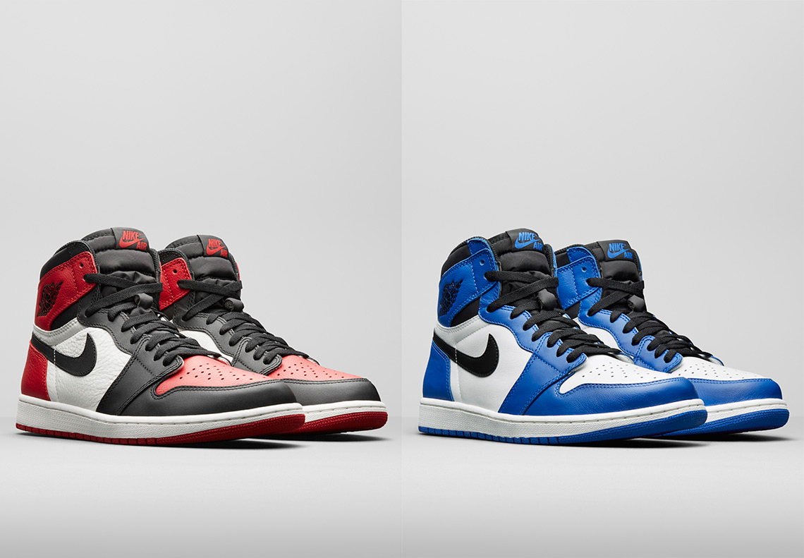 Air Jordan 1 Retro High OG "Bred Toe" And "Game Royal" Unveiled