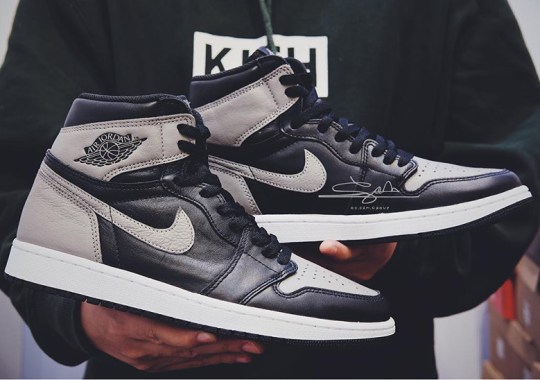 First Look At The Air Jordan 1 Retro High OG “Shadow”