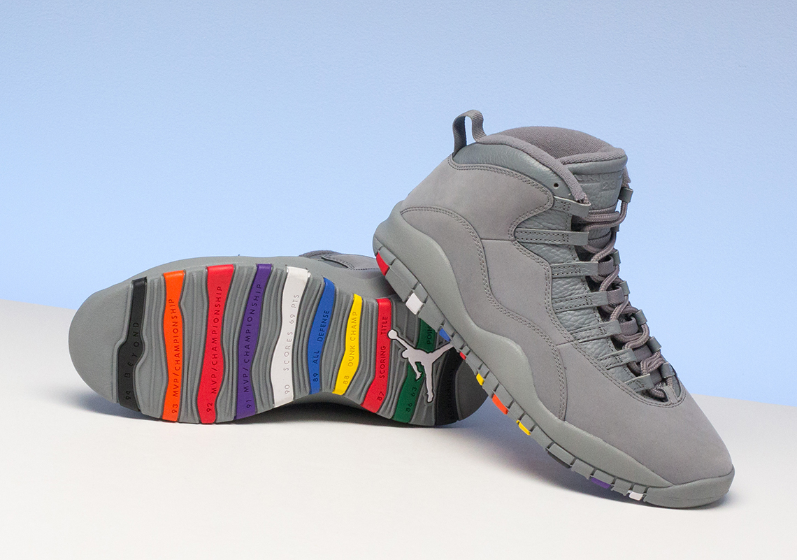 Air Jordan 10 Cool Grey 310805 022 4