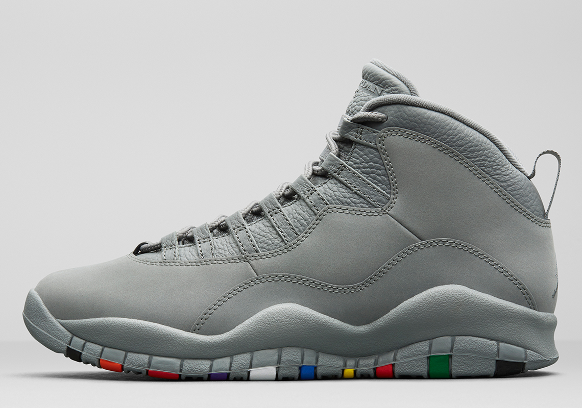 Air Jordan 10 Cool Grey 310805 022 Detailed Look 1