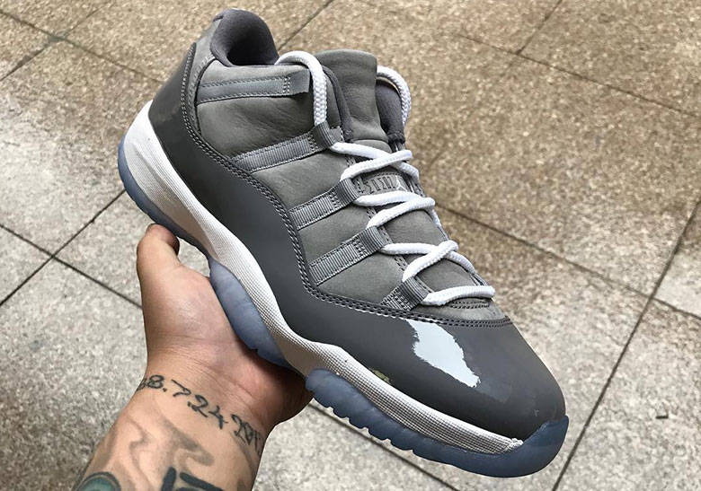 Air Jordan 11 Low "Cool Grey" Releasing In April