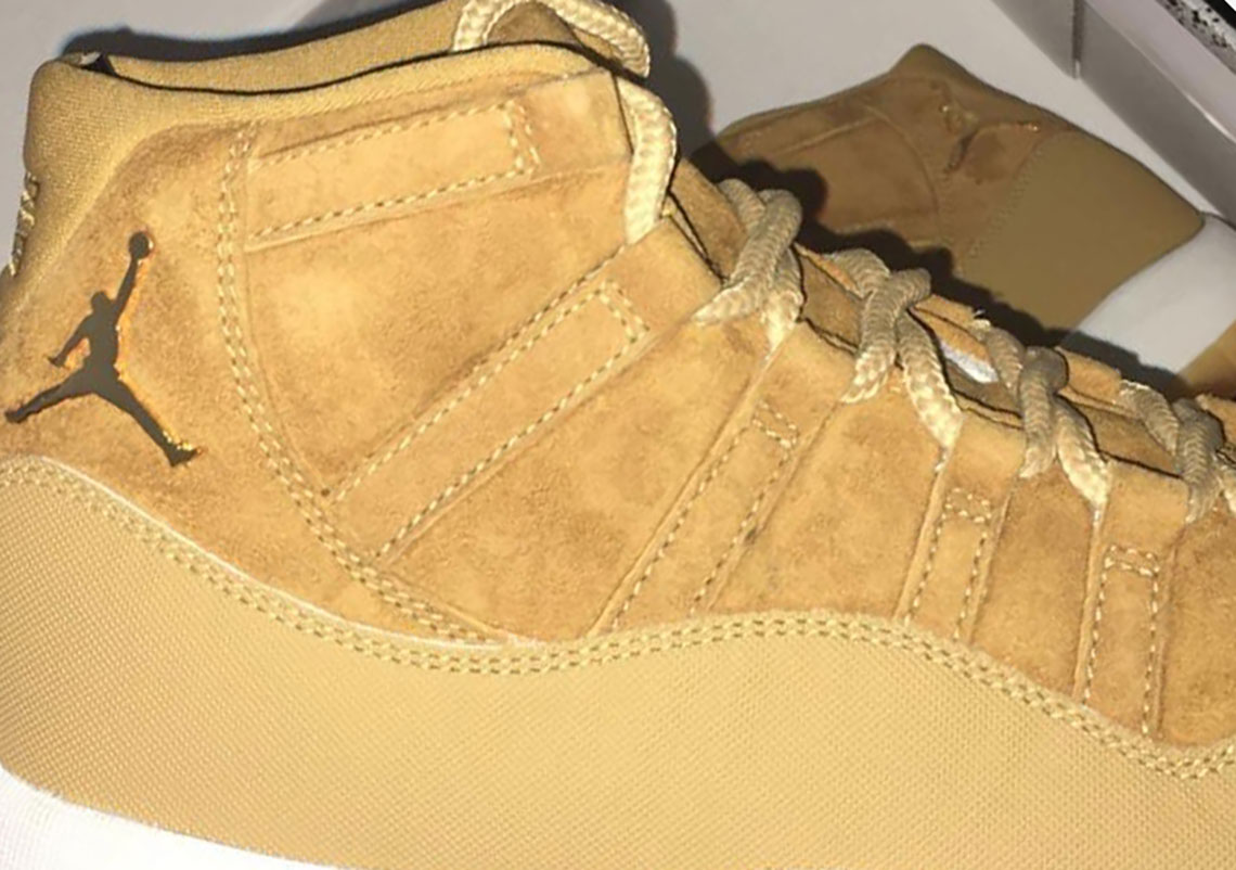 Air Jordan 11 "Wheat" Sample Surfaces