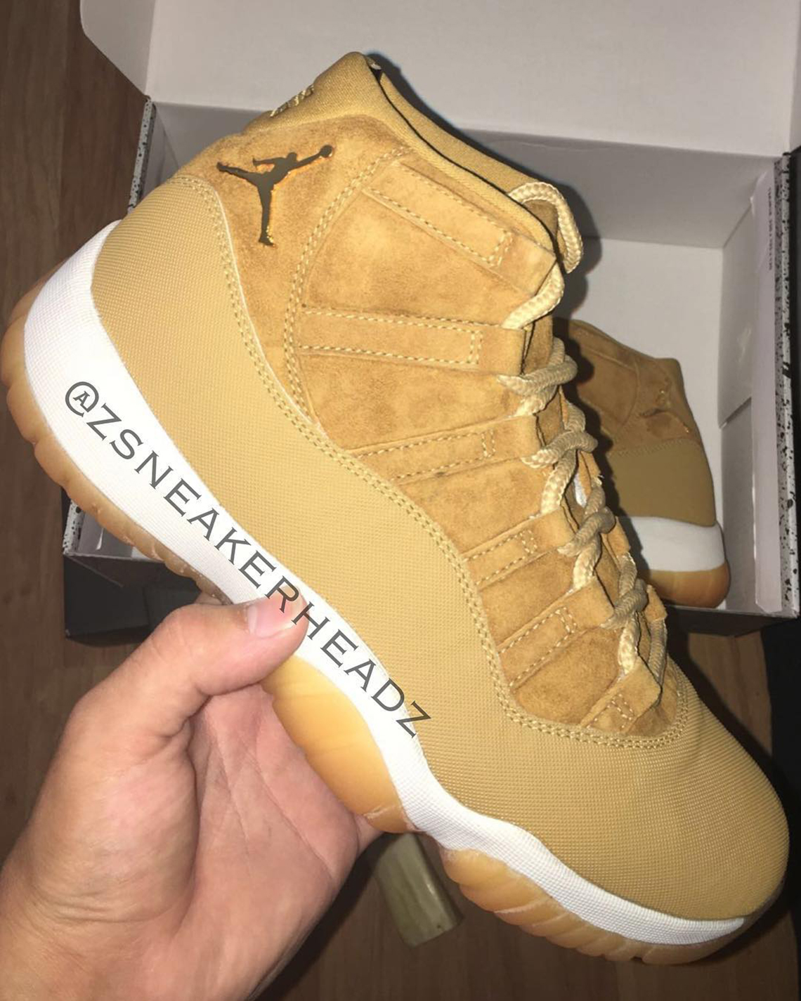 Air Jordan 11 Wheat Sample 2