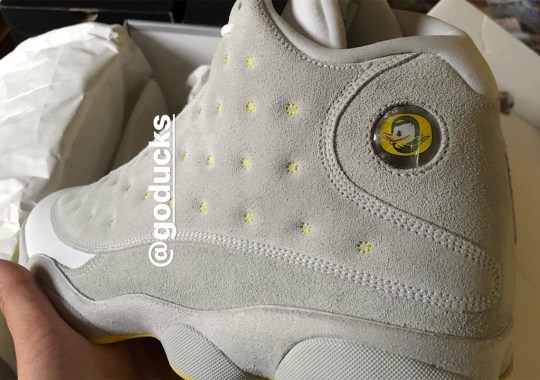 The Oregon Ducks Basketball Team Gets An Air Jordan 13 PE