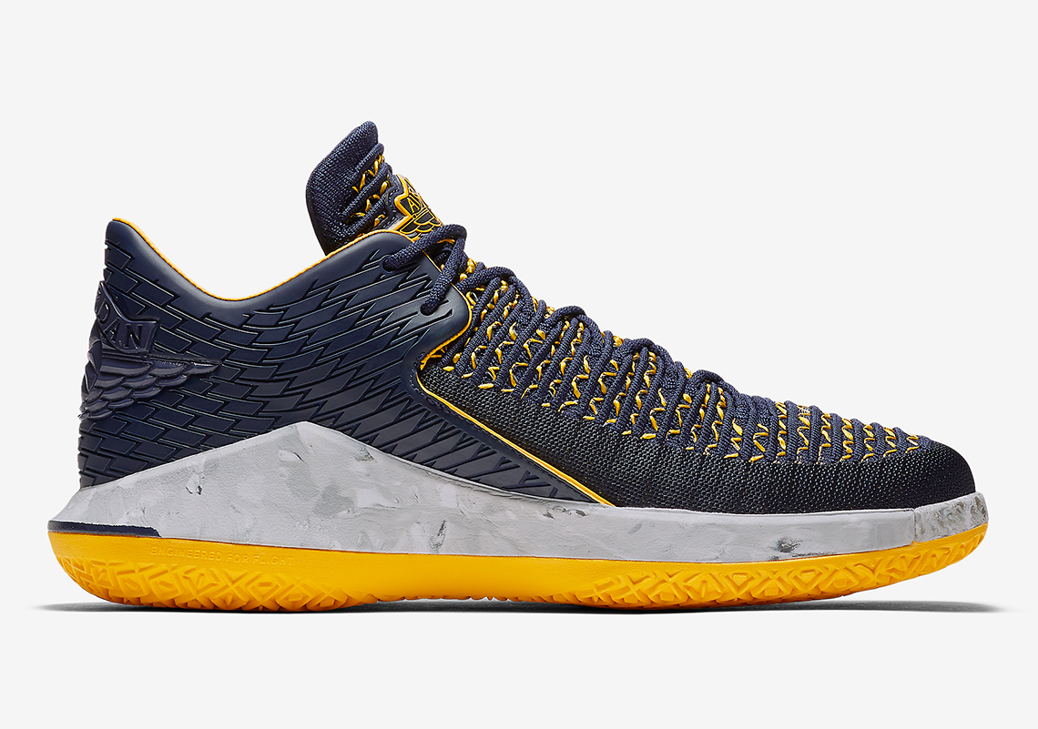 Air Jordan 32 Low Michigan Ah3347 405 Release Info 5