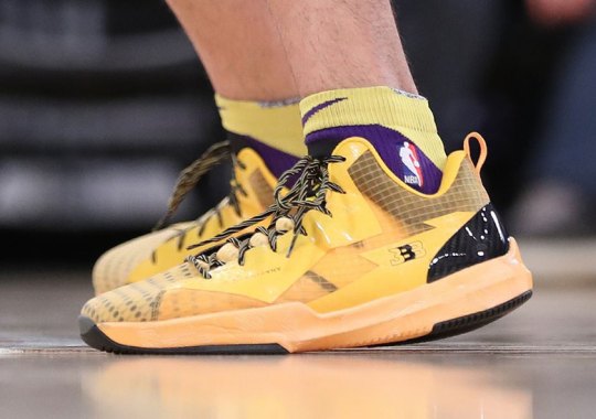 Lonzo Ball Debuts New Big Baller Brand ZO2 Prime In Yellow