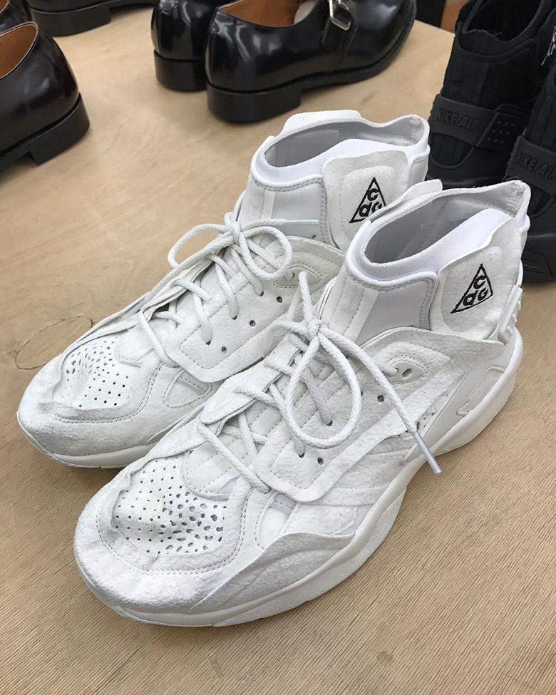 Cdg Nike Mowabb White