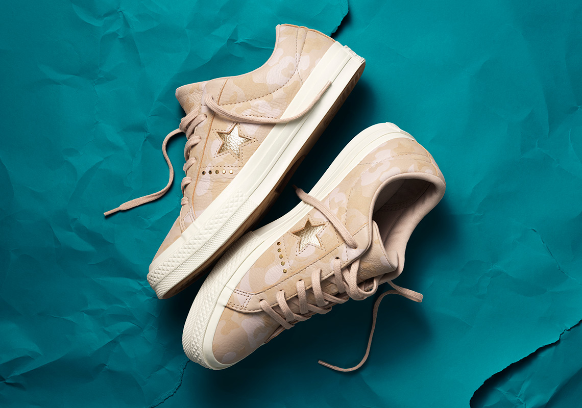 Converse One Star Gold Camo February 2018 2