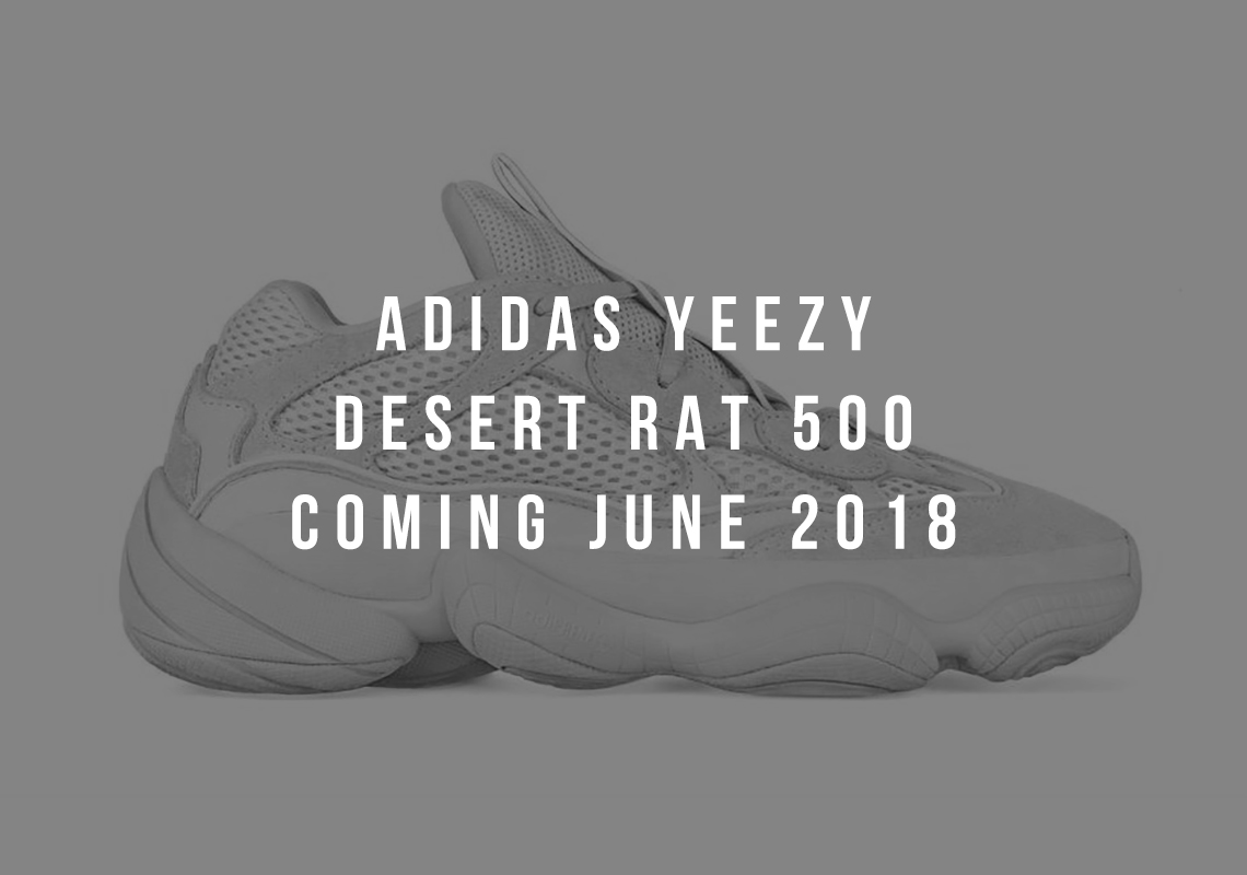 A Yeezy Desert Rat 500 Is Dropping In June