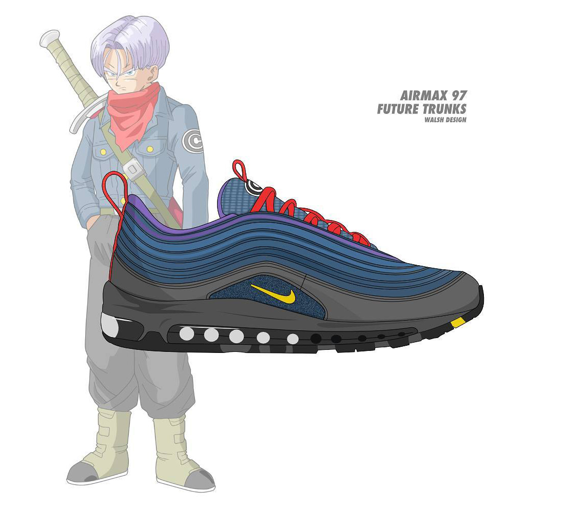 Dragonball Z Nike Collaboration Air Max 97 Trunks