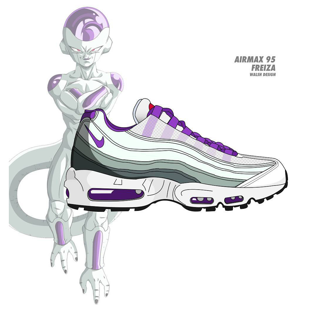 Dragonball Z Nike Collaboration Freiza Airmax 95