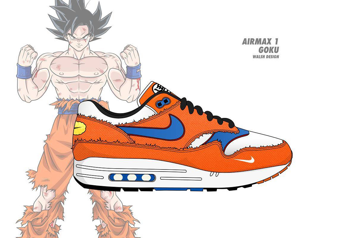 Here's What a Dragonball Z x Nike Collaboration Would Look Like