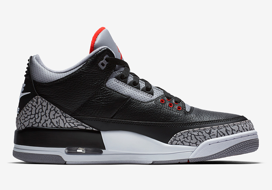 Jordan 3 Black Cement Official Images 6