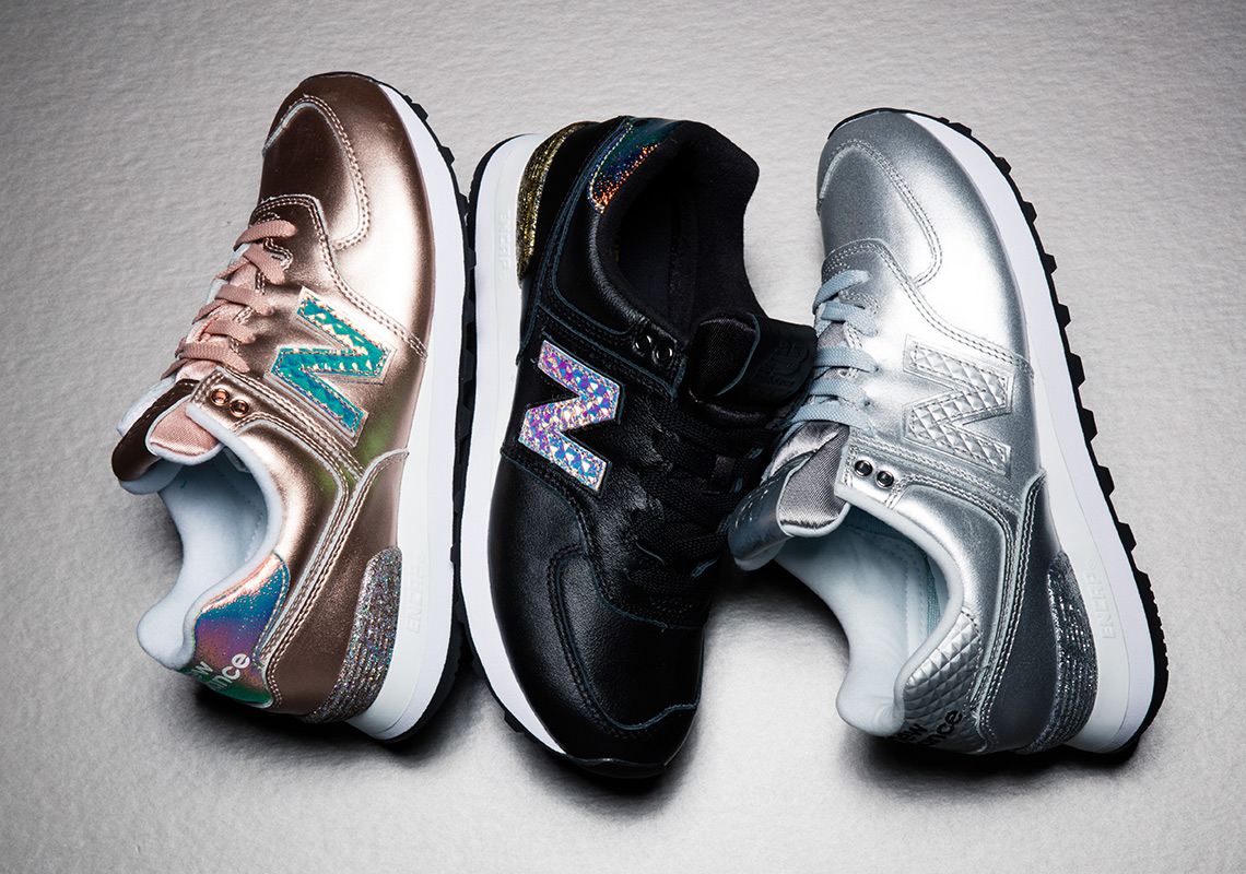 The New Balance 574 "Glitter Pack" Releases Tomorrow