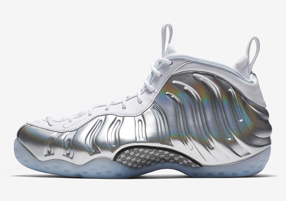 Nike Air Foamposite One Aa3963 100 White Chrome 3