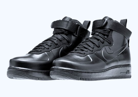 The Nike Air Force 1 Foamposite Releasing In “Triple Black”