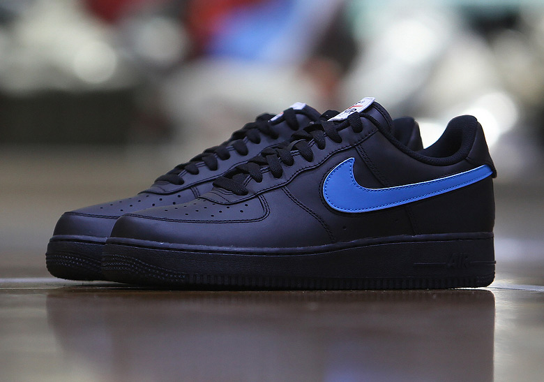 Nike Air Force 1 Low Black Interchangeable Swoosh 7