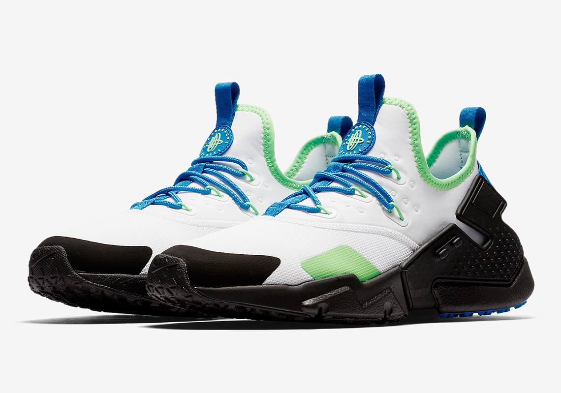 Nike Brings Back "Scream Green" On The Air Huarache Drift