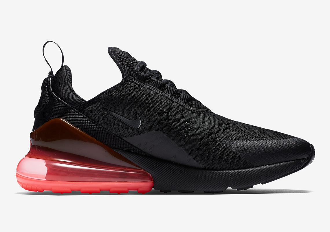 Nike Air Max 270 Black Hot Punch Ah8050 010 3