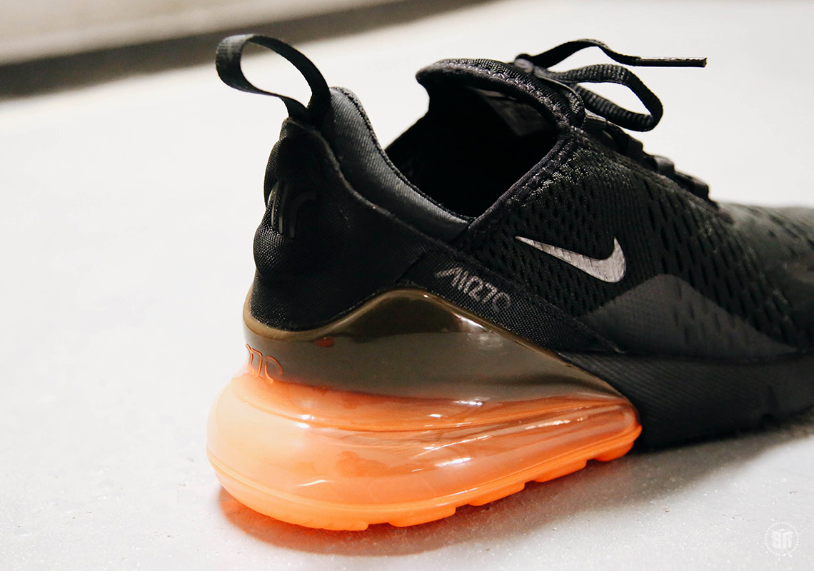 Nike Air Max 270 Black Orange Ah8050 008 4